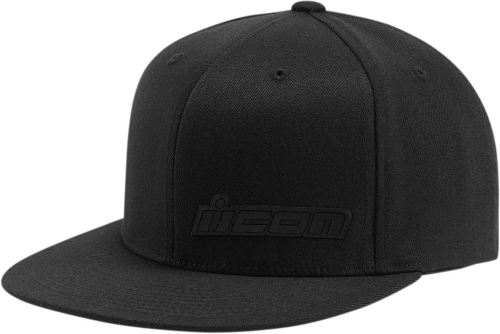 Icon - Icon Fused Flatbill Hat - 2501-1875 - Black - Lg-XL
