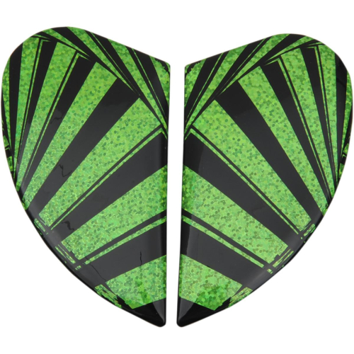 Icon - Icon Side Plate for Airmada Spaztky Helmet - Green - 0133-0766