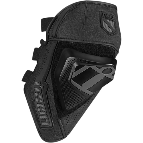Icon - Icon Cloverleaf Knee Slider - XF-2-2704-0331 - Black - Sm-Md