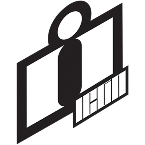 Icon - Icon Icon Double Up Decal - White - 4320-1549
