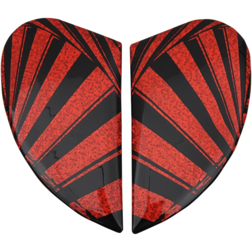 Icon - Icon Side Plate for Airmada Spaztky Helmet - Red - 0133-0768