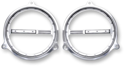 Covingtons - Covingtons Front Dimpled Speaker Grilles - Chrome - C0051-C