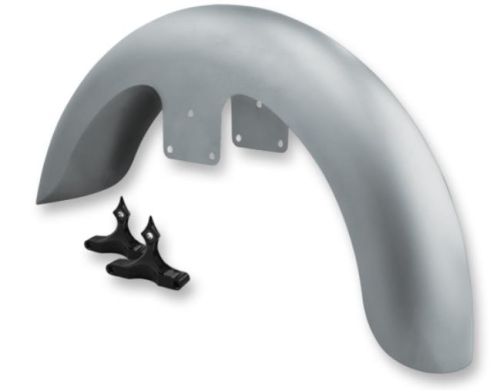 RC Components - RC Components Front Fender Kit for 23in. Wheels with Black Brackets - FNDRKT-VI-23B