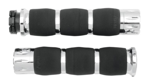 Avon Grips - Avon Grips Rival Air Cushioned Grips - Chrome - MT-IN-AIR-90C-R