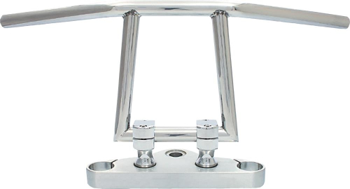 West-Eagle Motorcycle Products - West-Eagle Motorcycle Products 1in. Attack Handlebar with Dimples - Polished Stainless Steel - 0717