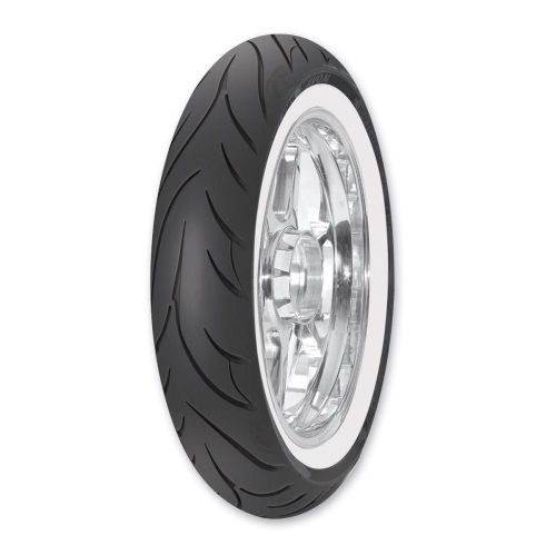 Avon Tyres - Avon Tyres Cobra White Wall AV71 Front Tire - 120/70-21 - 2710114