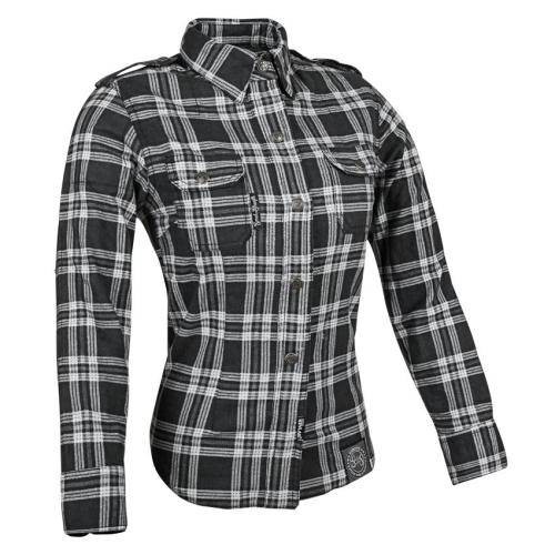 Speed & Strength - Speed & Strength Smokin Aces Reinforced Moto Womens Shirt - 878459 - Black - Small