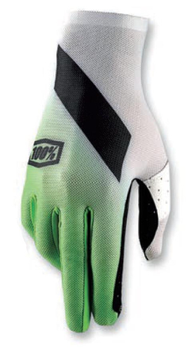 100% - 100% Celium Gloves - 10005-077-10 - Slant Green - Small