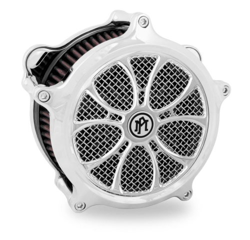 Performance Machine - Performance Machine Recon Universal Super Gas Air Cleaner Faceplate - Chrome - 0206-2010REC-CH