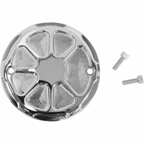 LA Choppers - LA Choppers Points Cover - Artistic Chrome - LA-F380-00