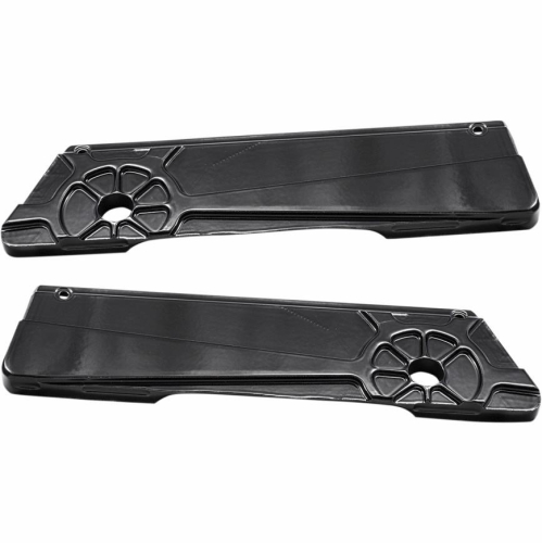 LA Choppers - LA Choppers Fusion Saddlebag Latch Cover - Gloss Black - LA-F390-00B