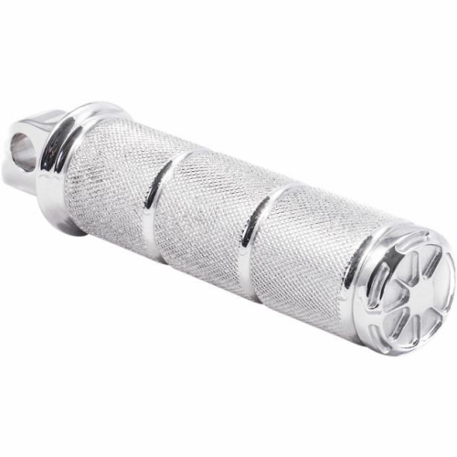 LA Choppers - LA Choppers Fusion Footpegs - Artistic Chrome - LA-F410-00