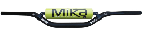Mika Metals - Mika Metals 7/8in. Handlebar - YZ/Reed Bend - Flo Green Pad - MK-78-YZ-FLO GREEN