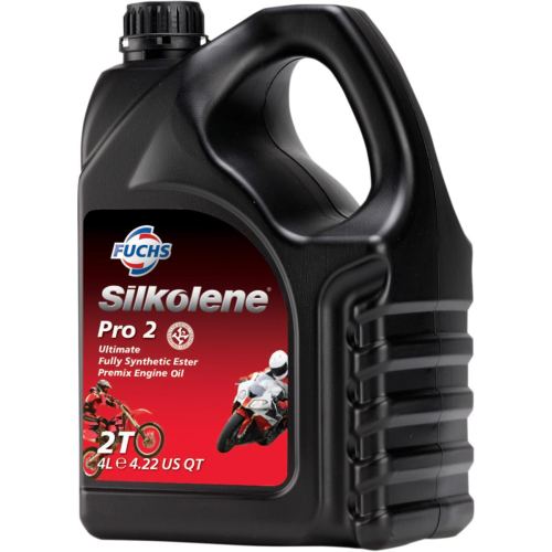 Silkolene - Silkolene Pro-2 SX 2T Oil - 4L. - 600757397