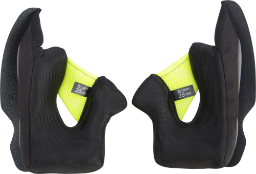 Fly Racing - Fly Racing Cheek Pads for Luxx Helmets - XL-3XL (25mm) - 73-88856
