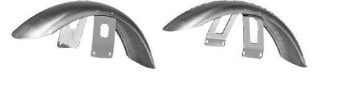 HardDrive - HardDrive Narrow Front Fender for 49mm Front End - 17-023