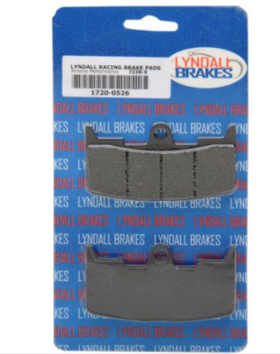Lyndall Racing Brakes - Lyndall Racing Brakes X-Treme Performance Brake Pads - 7228X