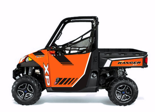 Dragonfire Racing - Dragonfire Racing ReadyForce Ranger Door Graphics - Orange Madness - 07-1925