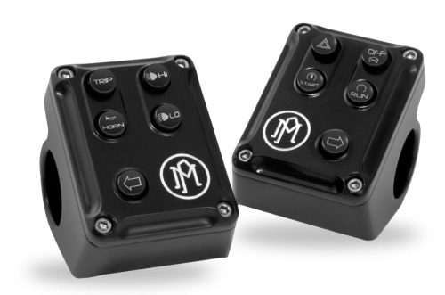 Performance Machine - Performance Machine Can Bus Control Switch Housing - Contrast Cut - 0062-2076-BM