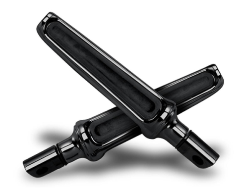 Performance Machine - Performance Machine Contour Footpeg Set for PM Forward Controls - Black Anodized - 0035-0064-B