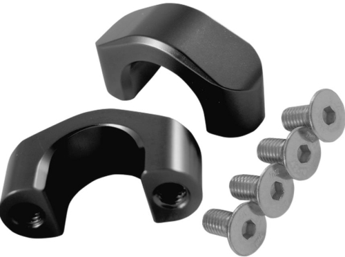 Worx Racing - Worx Racing Handlebar Clamps - Black Anodized - 03-05-022
