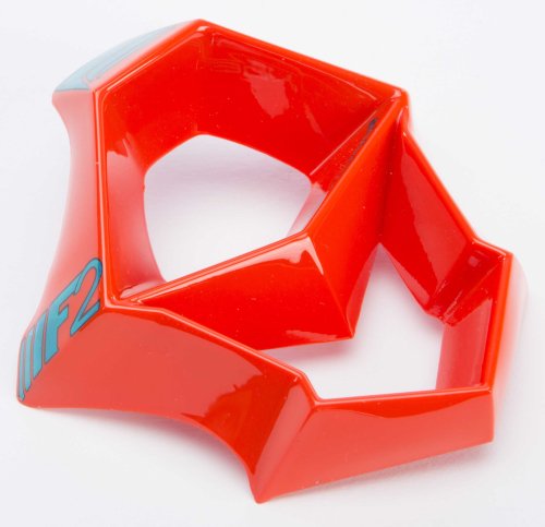 Fly Racing - Fly Racing Mouthpiece for F2 Carbon Helmets - Fastback Teal/Orange/Black - 73-46405