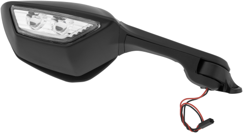 BikeMaster - BikeMaster OEM Replacement Mirror - Right - Black - FK-988 RH