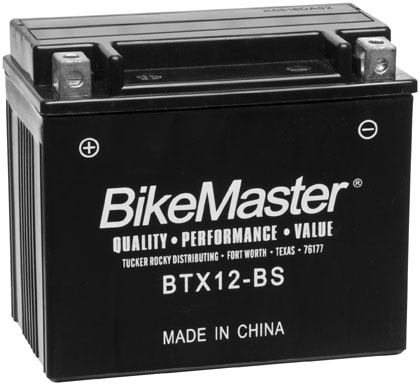 BikeMaster - BikeMaster Maintenance Free Battery - BTX4B-BS
