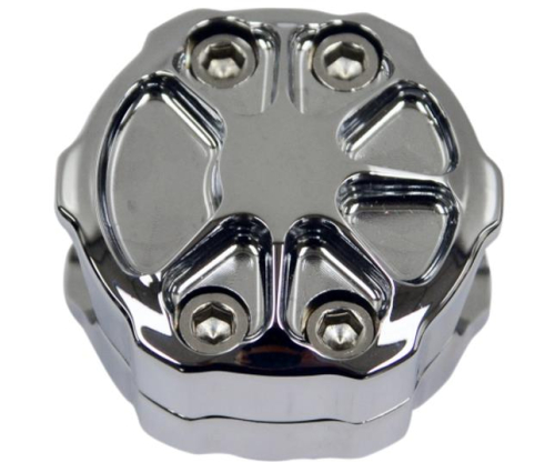 LA Choppers - LA Choppers Fusion Handlebar Risers - 1in. Clamp - Chrome - LA-F510-00