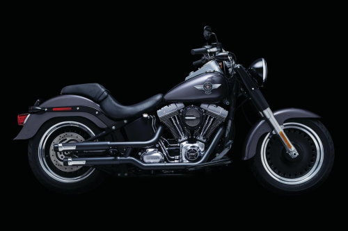 Kuryakyn - Kuryakyn Crusher Maverick 2.5in. Slip-Ons - Black - 614