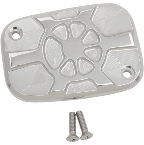 LA Choppers - LA Choppers Fusion Hydraulic Clutch Master Cylinder Cover - Artistic Chrome - LA-F550-01