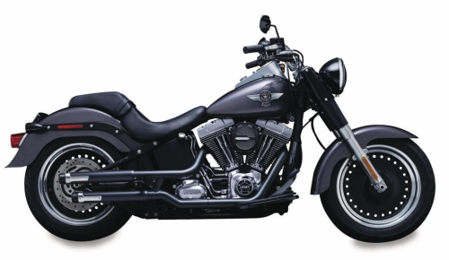 Kuryakyn - Kuryakyn Crusher Maverick 2.5in. Slip-Ons - Black - 608