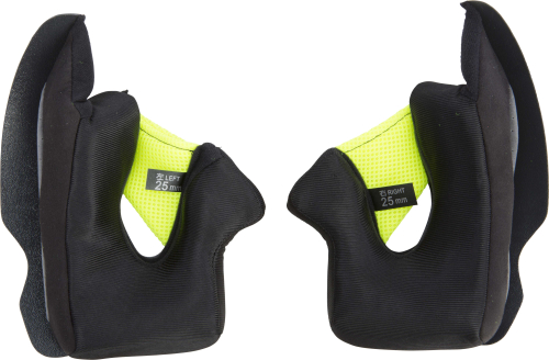Fly Racing - Fly Racing Cheek Pads for Luxx Helmets - XS-Lg (25mm) - 73-88853