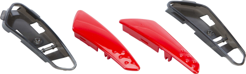 Fly Racing - Fly Racing Front Jaw Vents for Luxx Helmets - Red - 73-88812