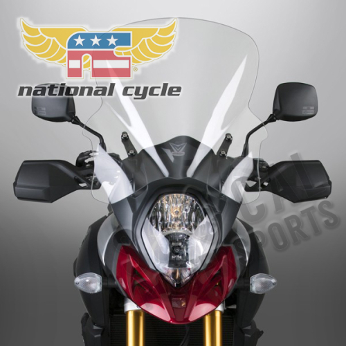 National Cycle - National Cycle VStream Windshield - 18.75in. - Clear - N20219