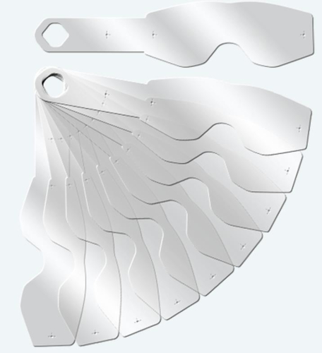 Triple 9 Optics - Triple 9 Optics Tear-Offs 10/Pk - SKG-27 TEAR OFFS
