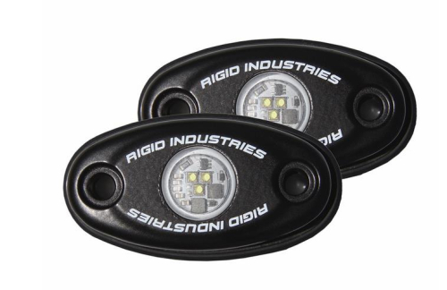 RIGID Industries - RIGID Industries A-Series High Power Light - Green - Black Base - 48212