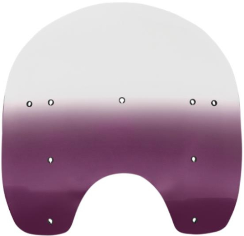 Memphis Shades - Memphis Shades Replacement Plastic for HD Quick-Release Compact Windshield - 15in. - Gradient Purple - MEP6184