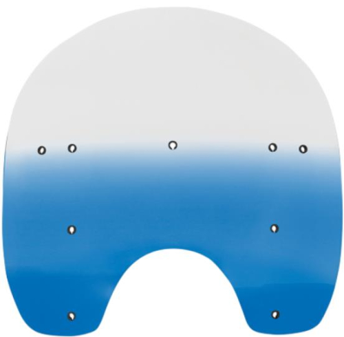 Memphis Shades - Memphis Shades Replacement Plastic for HD Quick-Release Compact Windshield - 15in. - Gradient Blue - MEP6186