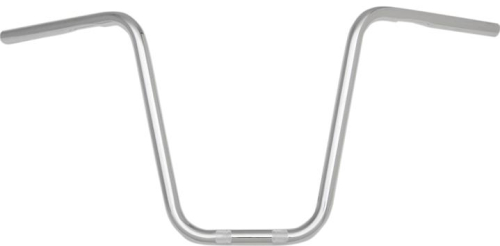 Flanders - Flanders 1in. Ape Hanger Handlebar - 14in. - Knurled and Drilled - Chrome - 650-48795