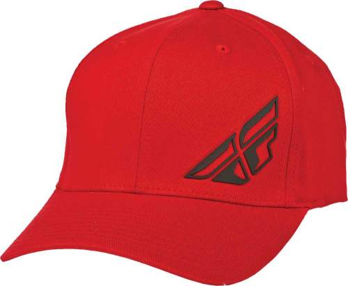 Fly Racing - Fly Racing F-Wing Hat - 351-0392L - Red - Lg-XL