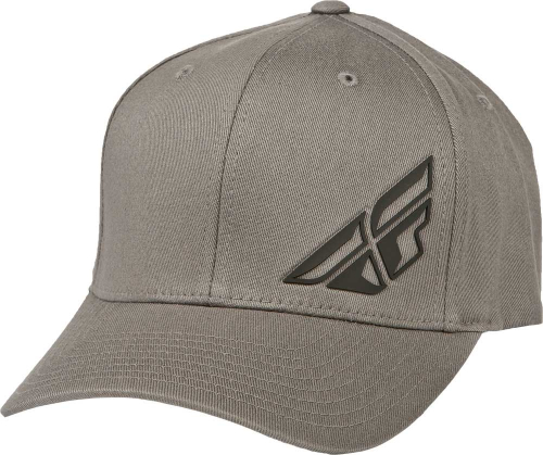 Fly Racing - Fly Racing F-Wing Hat - 351-0396L - Gray - Lg-XL