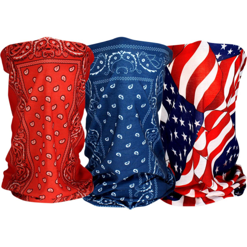 Zan Headgear - Zan Headgear Motley Tube - T3001 - Patriot - OSFM