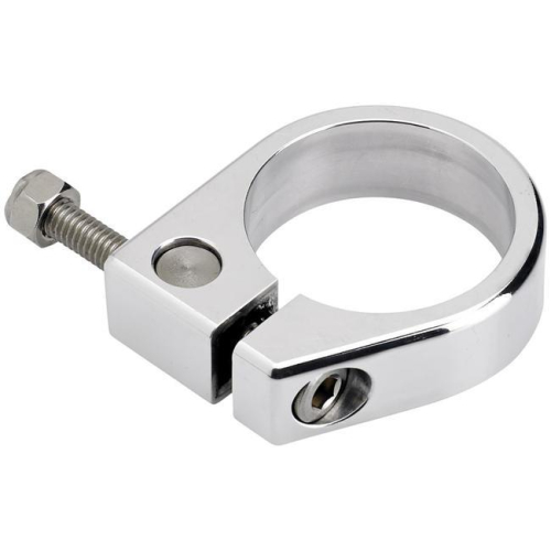Biltwell Inc. - Biltwell Inc. Duo Pipe Clamp - Polished - DC-175-AL-PS