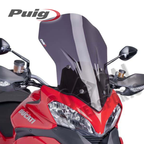 PUIG - PUIG Touring Windscreen - Dark Smoke - 6491F