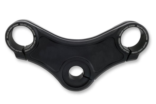 RSD - RSD Top Triple Clamp - Black Ops without Riser Holes - 0208-2107-SMB