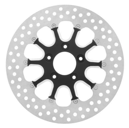 Xtreme Machine - Xtreme Machine Execute 11.8in. Black Cut Xquisite Brake Rotor - 0133-1800XEXS-BMP