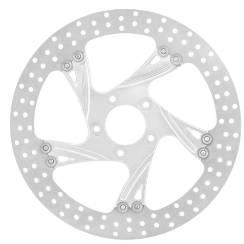 Xtreme Machine - Xtreme Machine Cruise Brake Rotor - Black Cut Xquisite - 0133-1523XCRRS-BMP