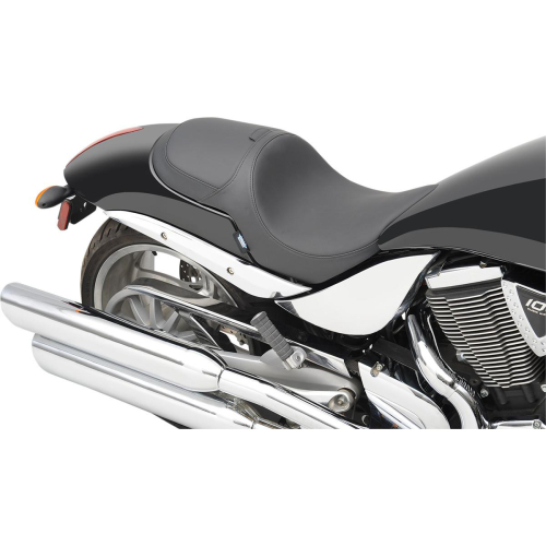 Drag Specialties - Drag Specialties Predator Seat with Backrest Option - Mild Stitch - 0810-1581
