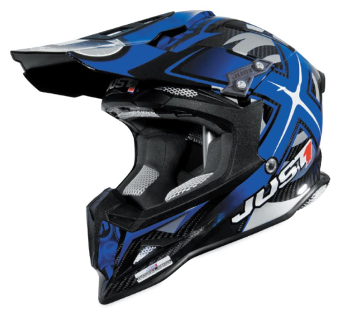 Just 1 - Just 1 J12 Mister X Helmet - J1J388BLCBMXS - Blue - Small
